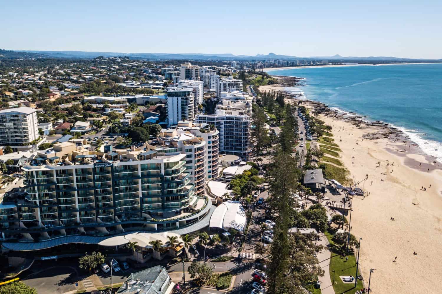 coastline with businesses who need workplace washroom services